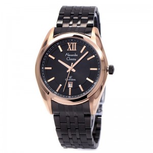 Alexandre Christie AC 8501 Rosegold Black Lady LDBBRBA